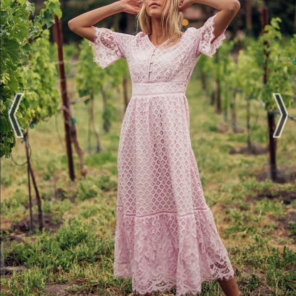 JETS by Jessika Allen Dresses & Skirts - Jessakae Delancey Street lace dress magenta 4X plus
